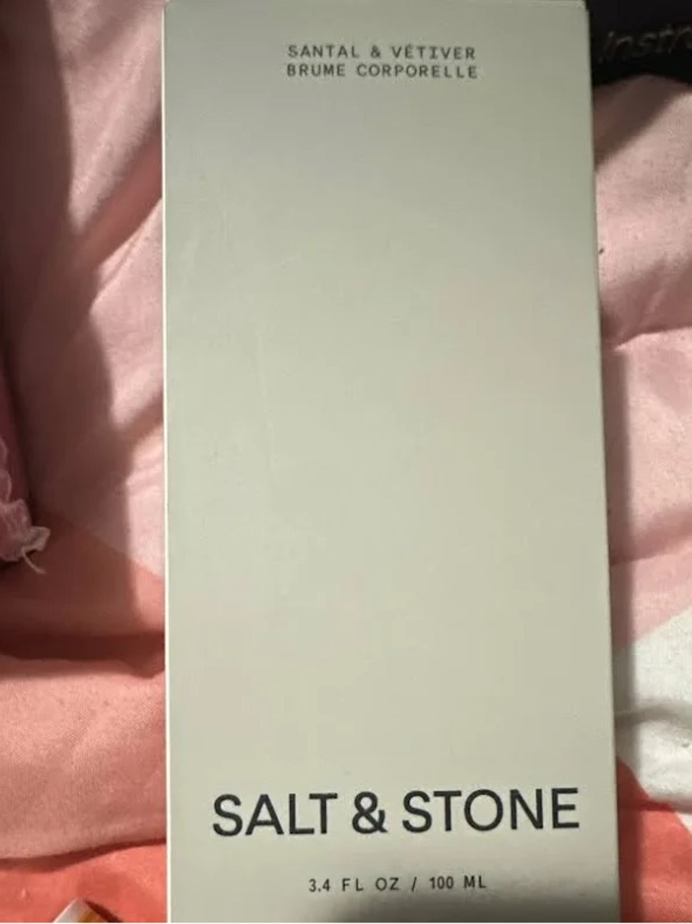Salt & Stone Santal & Vetiver Body Mist Sandalwood Vetiver 3.4 fl oz